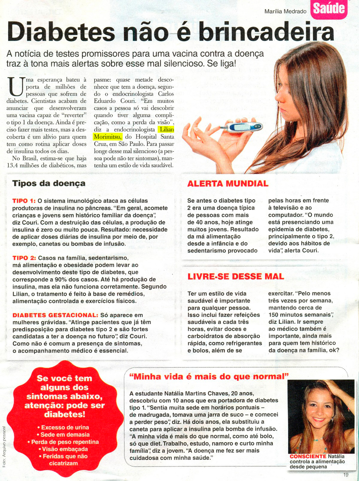 tipos de diabetes